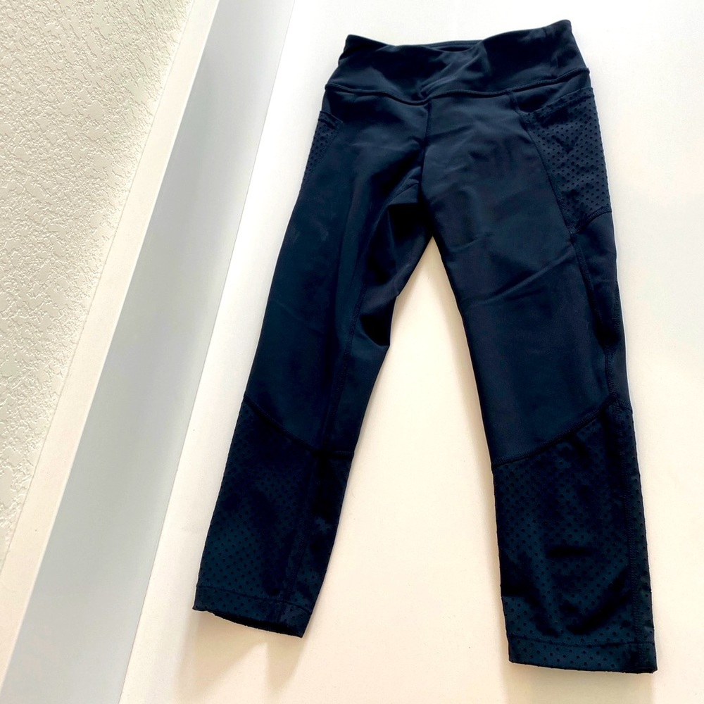 Zella crop black leggings